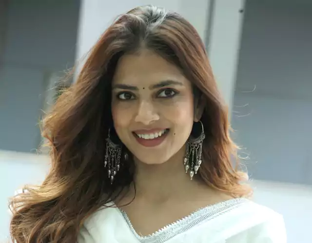 Malavika Mohanan at The Raja Saab Blockbuster Meet